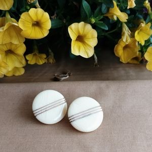 Vintage Napier Pierced Earrings